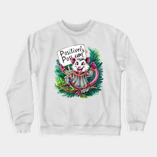 Positively Possum Crewneck Sweatshirt